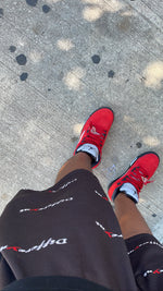 Load image into Gallery viewer, Black "Differeynt" Mesh Shorts
