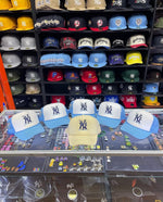 Load image into Gallery viewer, Cream "New York" Trucker Hat
