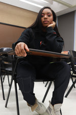 Load image into Gallery viewer, Black "BrokeYn" Hoodie

