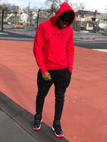 Load image into Gallery viewer, Red "DungY" Hoodie
