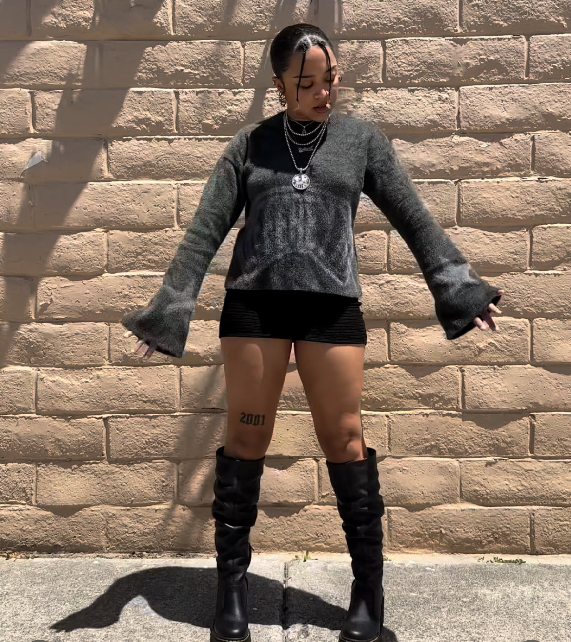 “When Stars AlYgn” Mohair Sweater