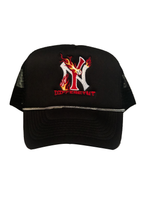 Load image into Gallery viewer, Black "New York" Trucker Hat
