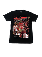 Load image into Gallery viewer, Black "Dennis RodmYn" Tee

