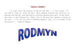 Load image into Gallery viewer, White "Dennis RodmYn" Tee
