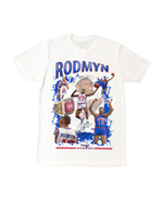 Load image into Gallery viewer, White "Dennis RodmYn" Tee

