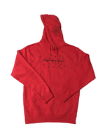 Load image into Gallery viewer, Red "DungY" Hoodie
